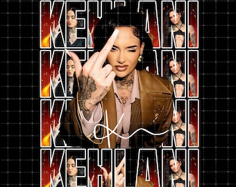 Kehlani PNG File, World Tour North America T-Shirt Design (Digital Download)