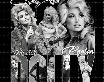 Dolly Parton PNG: Country Music Icon, Western Style & Classic Quote Designs  (Digital Download)