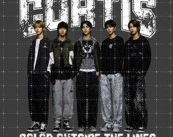 Cortis Band Music PNG File Tshirt Design (Digital Download)