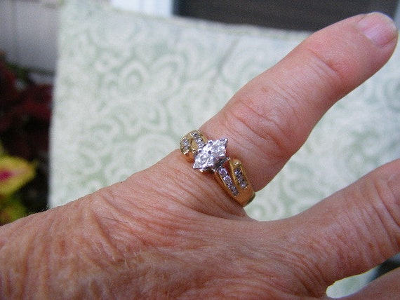 14k Diamond Engagement Ring .56TCW...... Lot 2750 - image 1