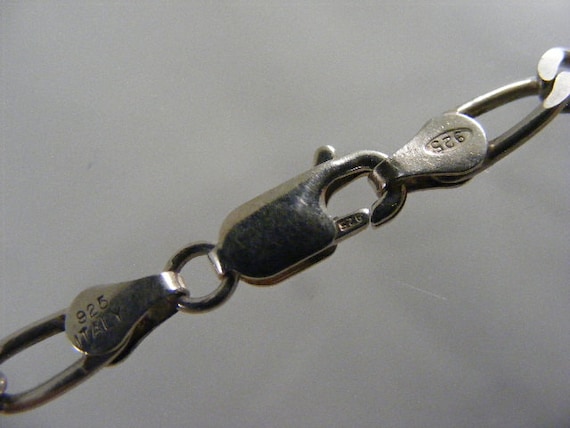 Vintage Sterling Silver Heavy Link Chain Lot 4126 Etsy Canada