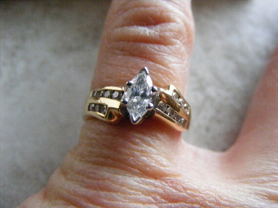 14k Diamond Engagement Ring .56TCW...... Lot 2750 - image 3