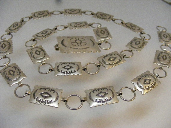 Vintage Sterling Silver Southwest Childs or Small… - image 3