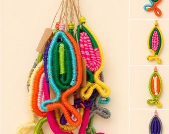 Handmade Textile Fish – Unique Creation | The Silence of Art