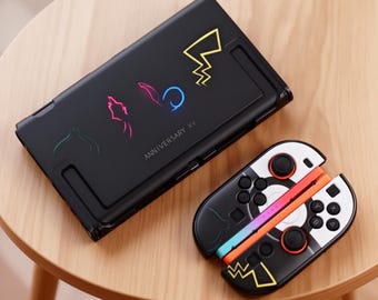 Nintendo Switch Lite ポケモン剣盾 ハードケース ブラック Pokémon Crystal Hard Shell Case for Nintendo Switch 2 – Front