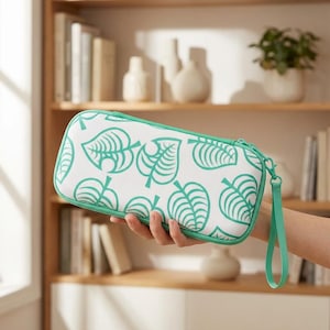 Animal Crossing Nintendo Switch NS-fodral | Reseförvaringsväska, konsoltillbehörsfodral, nylon