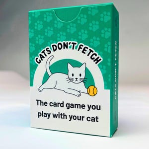 Katzen Kartenspiel für Katzen Fans – Lustiges Familien Geschenk