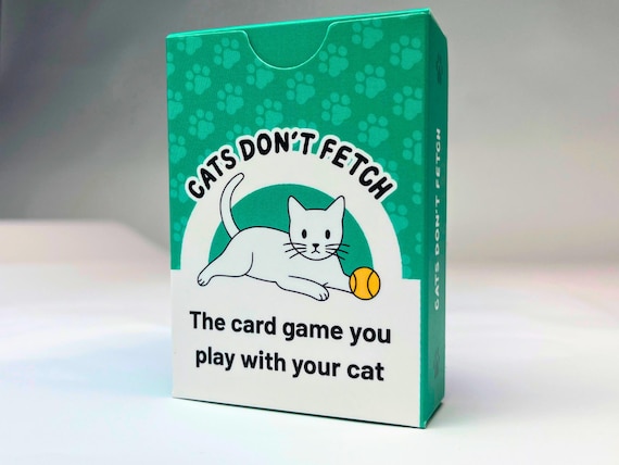 Cat Card Game for Cat Lovers – Funny Family Gift