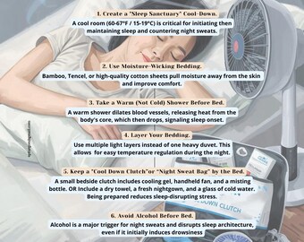 Le combo sommeil-chaleur pour la ménopause