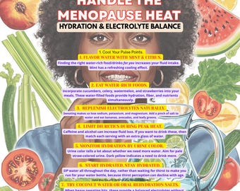 La chaleur de la ménopause : hydratation et équilibre électrolytique