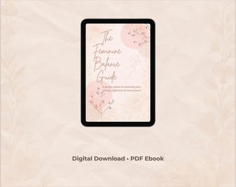 Gids voor vrouwelijk evenwicht • Soft Life & Self-Care (e-boek) (pdf)