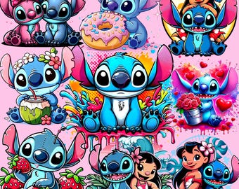 stitch files, stitch svg, stitch bundle, stitch clipart, stitch png, lilo and stitch svg, cricut svg, silhouette svg, stitch layered