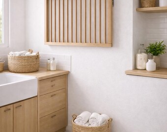 折りたたみ式壁掛け衣類乾燥ラック