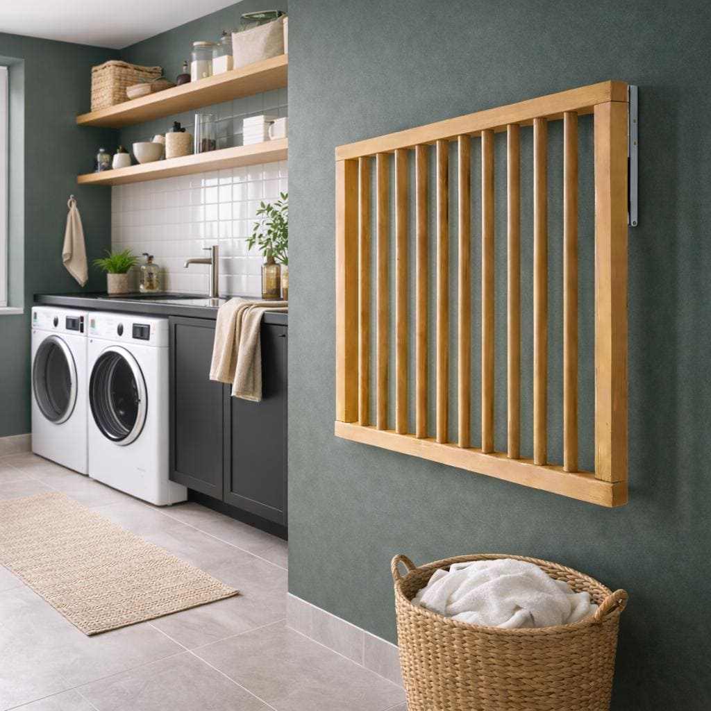 Séchoir à linge pliable à l'intérieur pour sécher à l'air libre