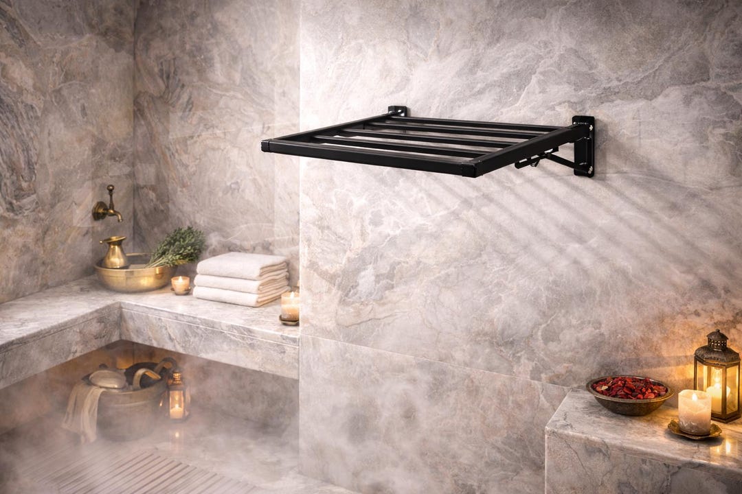 Vertical Drying Rack, Space Saving Wall Laundry - Etsy