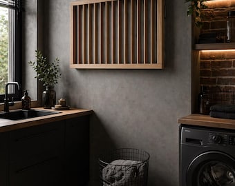 Stendibiancheria ad aria, ripiano pieghevole per biancheria da parete