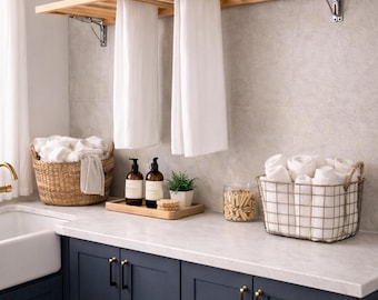 洗濯室用壁掛け物干しラック