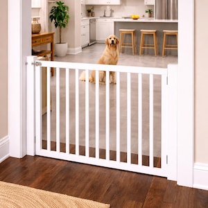 Houten Honden- en Babyhek voor Trap | Veiligheidshekje Binnen | Op Maat Bescherming voor Kinderen en Huisdieren