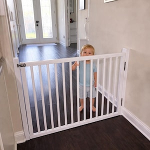 Houten Honden- en Babyhek voor Trap | Veiligheidshekje Binnen | Op Maat Bescherming voor Kinderen en Huisdieren