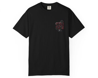 Chase Goals Grunge Graphic T-shirt | Motivational Boxing Back Print