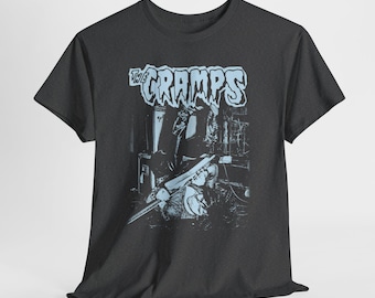 The Cramps band graphic Tee | Retro punk rock concert shirt