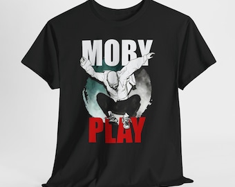 Moby Play New Wave Electronic Rock T-Shirt | Graphic Streetwear