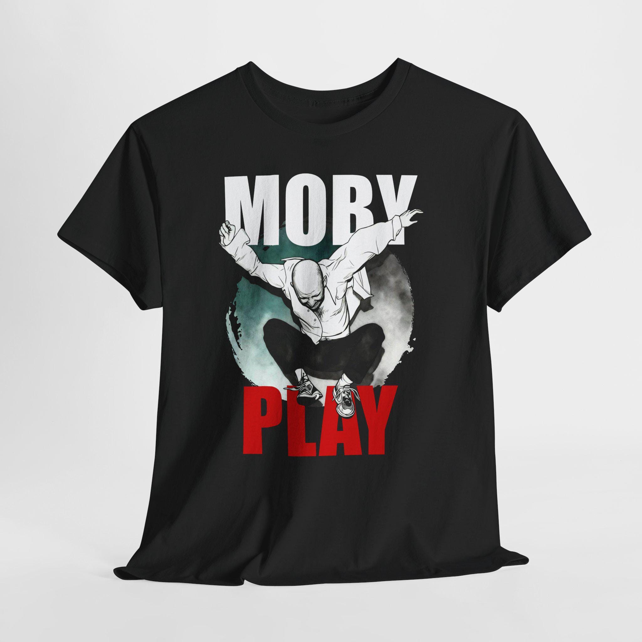 Moby Play New Wave Electronic Rock T-shirt | Graphic Streetwear - Etsy