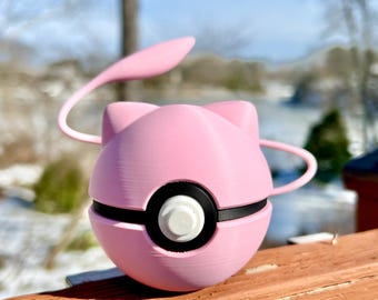 Mew Desk Toy, Pokemon Fidget, Gamer Decor, Anime Art