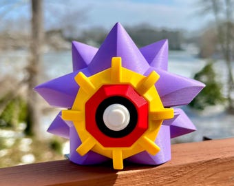 Starmie Clickable Pokeball, Poke Ball Fidget Toy