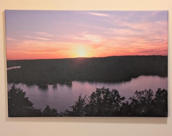 Ozark Evening Sky • 24 x 36 Gallery Canvas