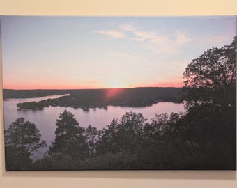 Ozark Sunset • 24 x 36 Gallery Canvas
