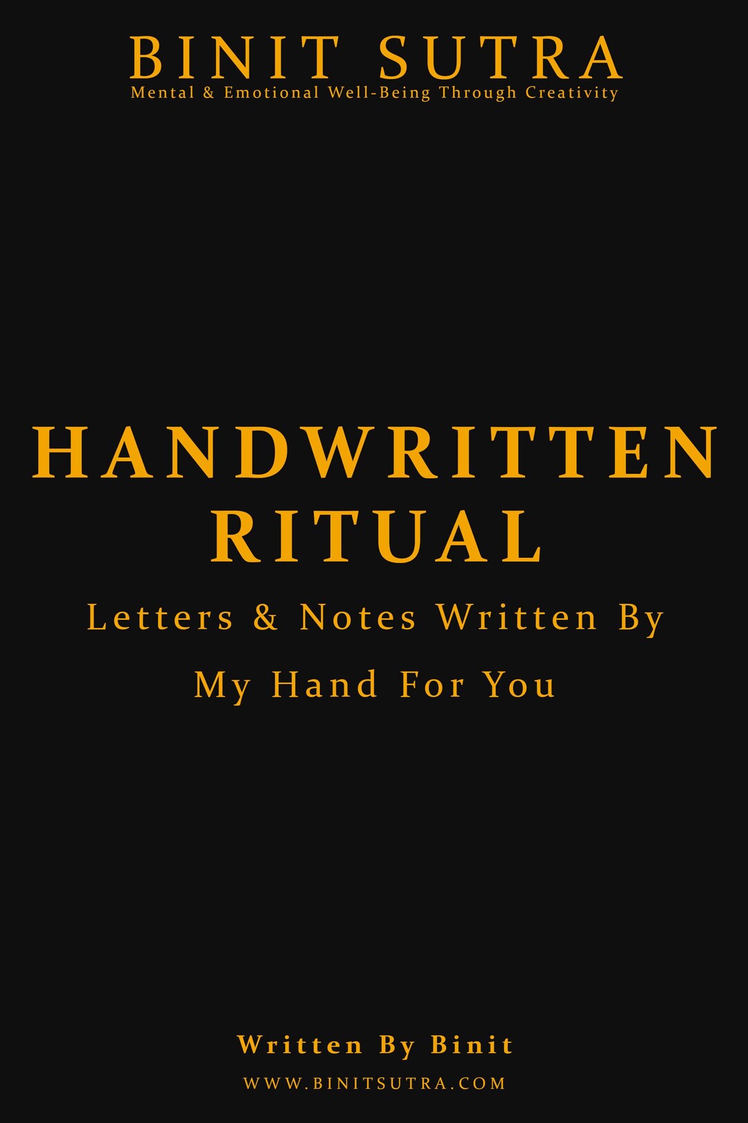 Handwritten Ritual | Letters & Notes Written by My Hand for You on ...