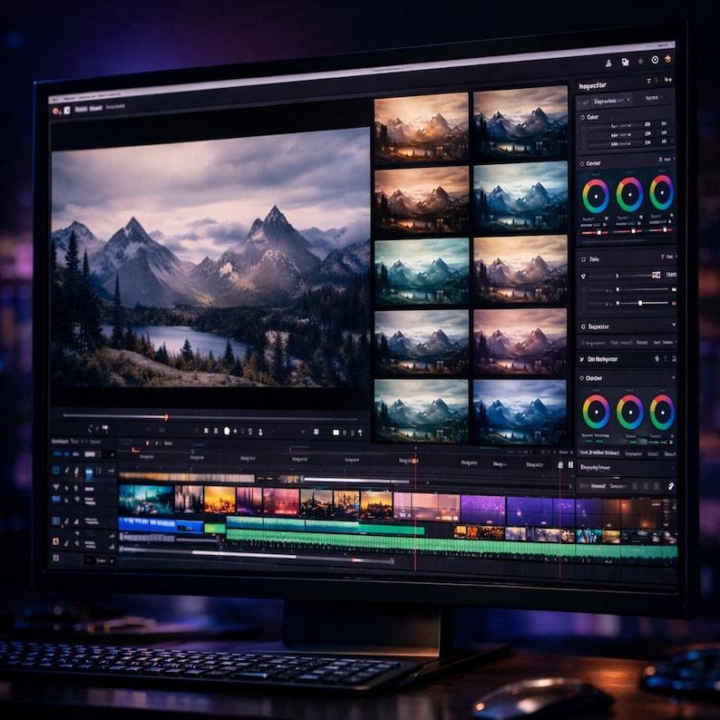 DaVinci Resolve Mega Bundle: 30000+ Transitions, LUTs, Titles, Effects (Digital Download) image 4