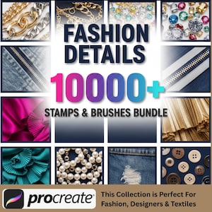 Modeborstels voortplanten | 10000+ stempels voor stoffen, kleding en sieraden