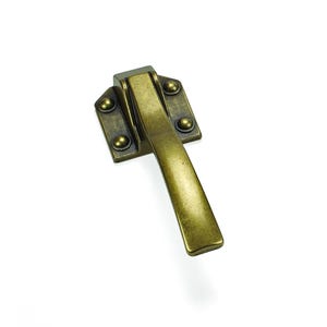 Maniglia per mobile rustica color oro antico, maniglia per cassetto in lega di zinco decorata (32 mm)