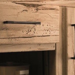 Classic Rustic Iron Furniture Handle - 96mm