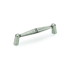 Antik Silber Zink Legierung Schrankgriff, 128 mm Klassischer Schubladenknauf