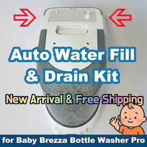 Baby Brezza Bottle Washer Pro Auto Fill & Drain Kit