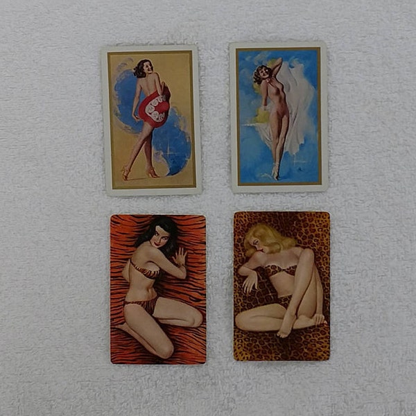 Pin up Playing Cards from the 40s by Rolf Armstrong and Al Moore