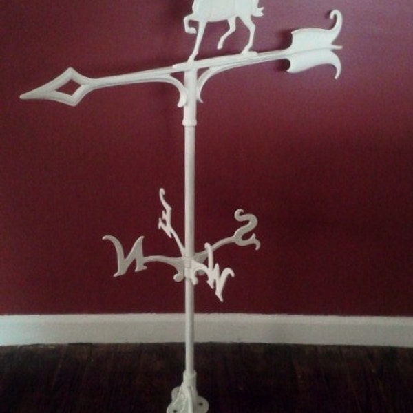 RESERVED FOR SUE Vintage Weather Vane Horse with Original Mount