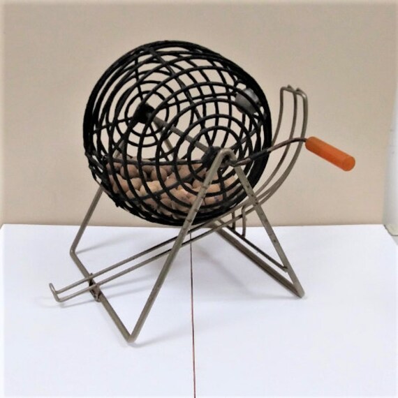 Large Bingo Cage And Balls