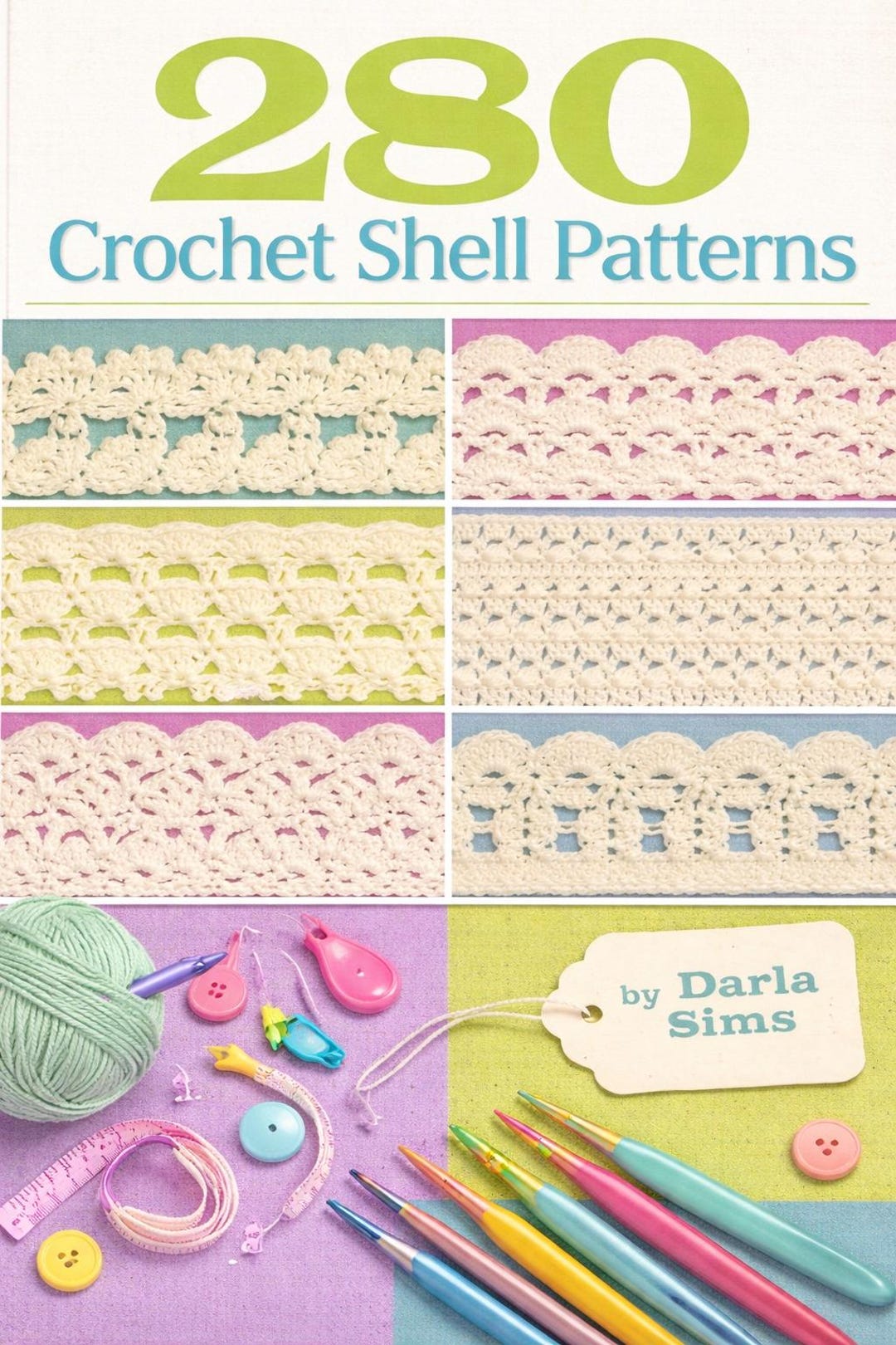 280 Crochet Shell Patterns PDF – Easy to Advanced Stitches, DIY ...