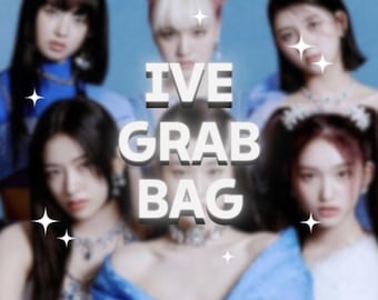 IVE Grab Bag | Surprise Bundle | Bias Goodie Set | Photocards Pack | Custom Kpop Merch Box | Personalized Gift Idea | Handmade merchandise
