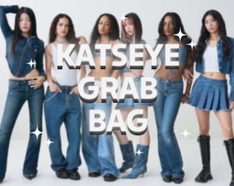 Torba upominkowa KATSEYE | Zestaw Eyekon Surprise Bundle | Zestaw upominkowy Bias | Pudełko z gadżetami K-pop | Pomysł na spersonalizowany prezent | Ręcznie robione gadżety