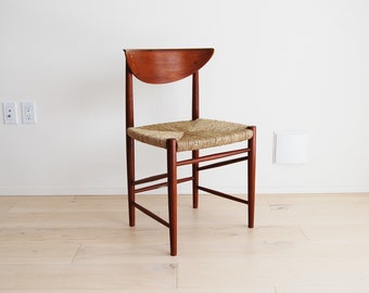 Peter Hvidt and Orla Molgaard Nielsen Teak Dining Chair Soborg Mobelfabrik Made in Denmark