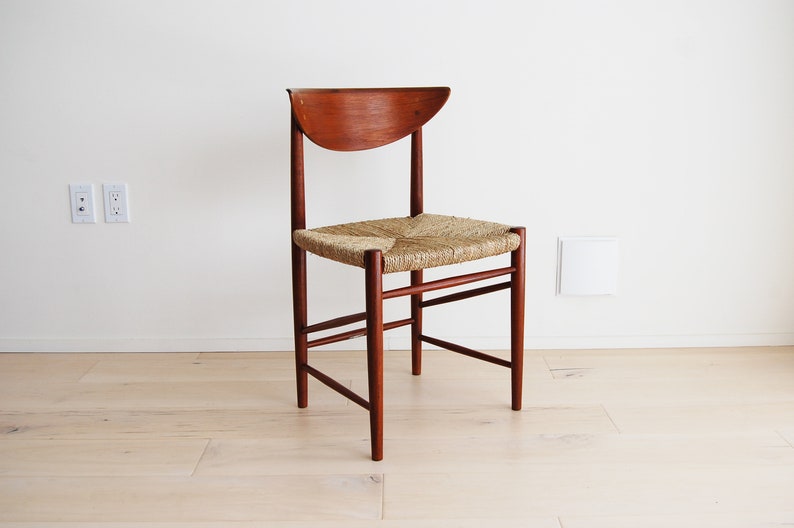 Peter Hvidt and Orla Molgaard Nielsen Teak Dining Chair Soborg Mobelfabrik Made in Denmark image 1