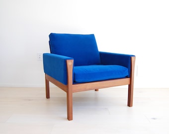 Danish Modern Hans J. Wegner AP62 Lounge Chair AP Stolen Made in Denmark