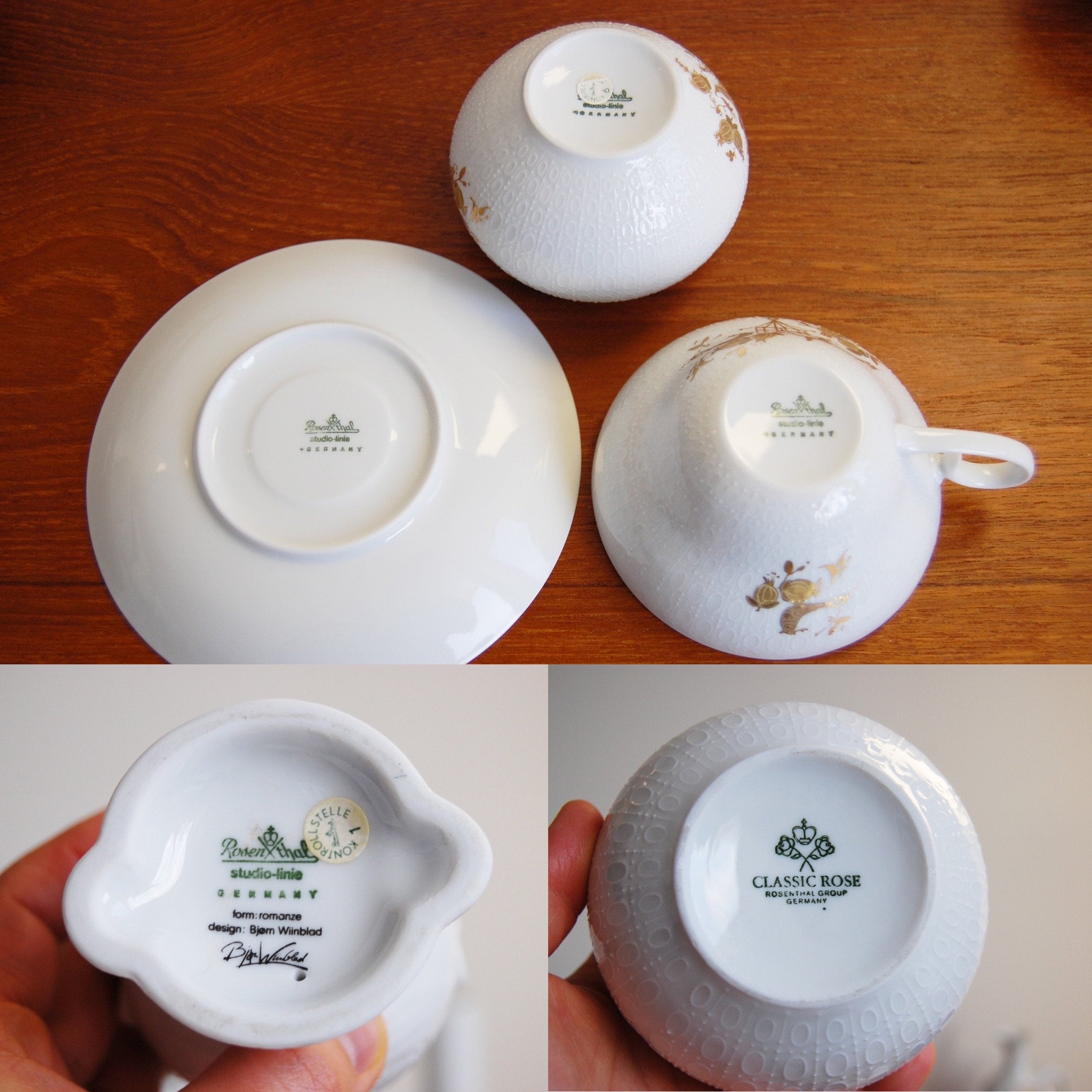 Vintage Rosenthal Studio Line Germany Vase 1001 Nacht Nights