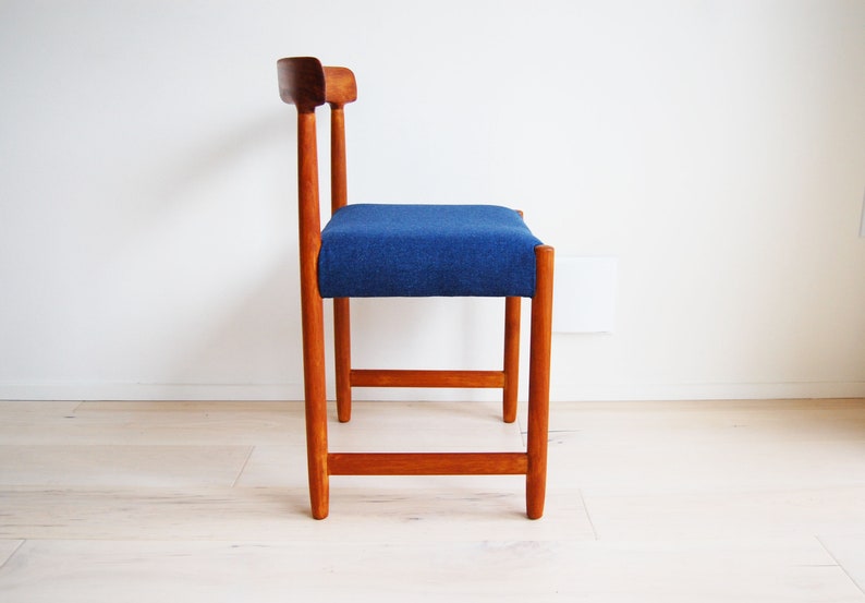 Set of 6 Scandinavian Mid Century Modern Ingmar Relling for Vestlandske Teak Dining Chairs Model 60 Made in Norway Bild 6