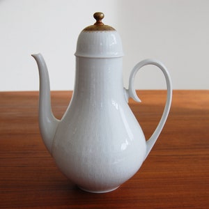 Rosenthal Studio Line Romance Coffee Pot White and Gold Bjorn Wiinblad Made in Germany